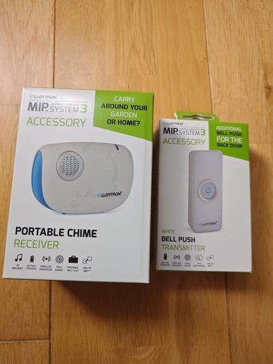 LLOYTRON wireless doorbell+ receiver set