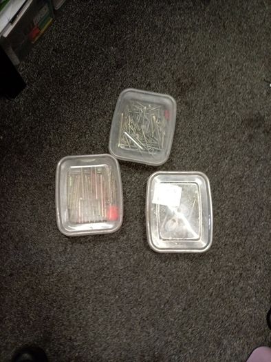 assorted fixings