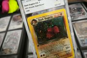 Dark Dugtrio ! FIRST EDITION ! PCA 9 ! Near Mint ! from team Rocket Set ! 2000 ! Pokemon Card !