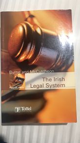 The Irish Legal System by Byrne and McCutcheon