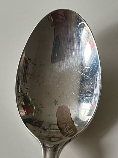 1993 Vintage Carr's of Sheffield Dubarry Solid Sterling 925 Silver TeaSpoon - Hallmarked
