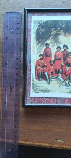 Indian Army Officers & NCO's 2nd Regiment of Cavlary Circa 1863