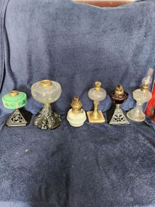Vintage oil lamps (6)