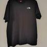 The North Face T-Shirt Black Large Graphic Back Print Image 2
