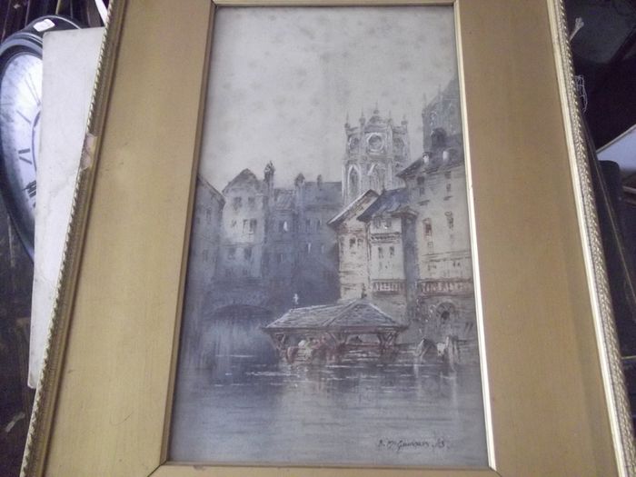 a early irish water colour by william bingham mcguinness