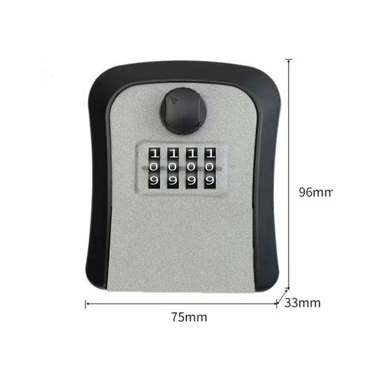 New Smart Password Combination Key Lock Box Storage Key Wall Mounted Key Safe Outdoor Key Box 4 Digit Combination