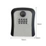 New Smart Password Combination Key Lock Box Storage Key Wall Mounted Key Safe Outdoor Key Box 4 Digit Combination Image 2