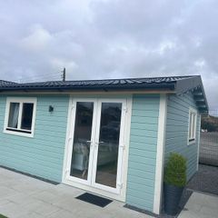 Ecohome Log Cabins 1 Bed A 5.8m x 5m (25 sq.m.)