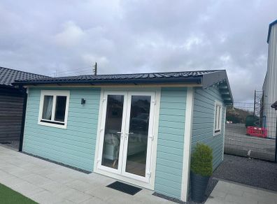 Ecohome Log Cabins 1 Bed A 5.8m x 5m (25 sq.m.)