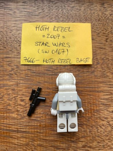 Lego minifigure Hoth Rebel sw0167 - 2007