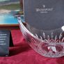 New In Box Waterford Crystal Lismore Pattern 9 Inch Essence Ellipse Bowl Image 2
