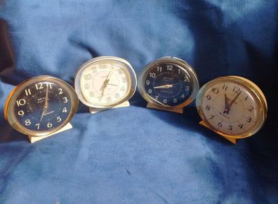 4 x Westclox Big Ben clocks