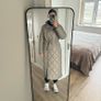 Vero Moda quilted high neck maxi puffer coat XS S Image 2