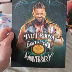 WWE Matt Cardona Autograph