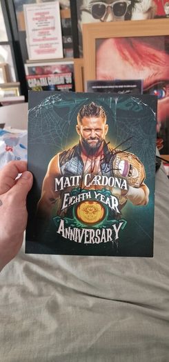 WWE Matt Cardona Autograph