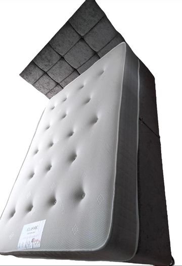 3ft, 4ft 4ft6, 5ft And 6ft Sizes Tufted Memory Foam Mattresses Instock