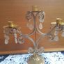 Vintage Shabby Chic Candleabra Image 2