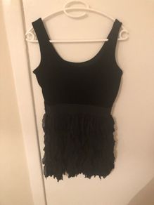 New look black dress (age 14-15)