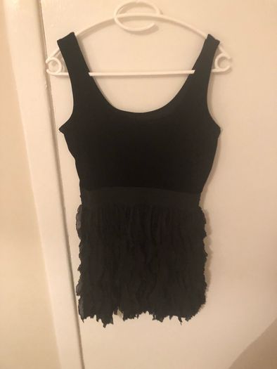 New look black dress (age 14-15)
