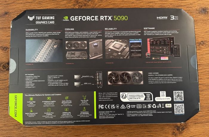 Asus TUF RTX 5090 Brand new / Sealed