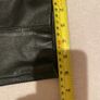 Ladies black real leather trousers Size 12 Image 9