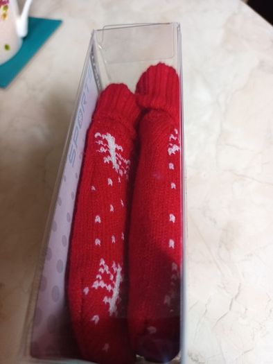 Hand Warmer - Reusable With Knitted Cover.  In Original  Packaging.