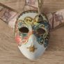 Vintage Italian White Ceramic Wall Decor Image 3