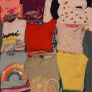 Girls summer bundle age 6 - 7 years. 64 pieces in total. NEXT/NAME IT Image 7