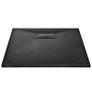 Shower Base Tray SMC Black 90x70 cm Image 3