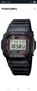 Casio Men's Digital Quartz Watch with Plastic Strap GW-M5610U-1ER, Black, One Size Fits All, GW-M5610U-1ER