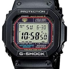 Casio Men's Digital Quartz Watch with Plastic Strap GW-M5610U-1ER, Black, One Size Fits All, GW-M5610U-1ER