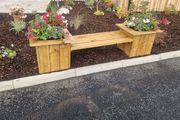 garden bench planter