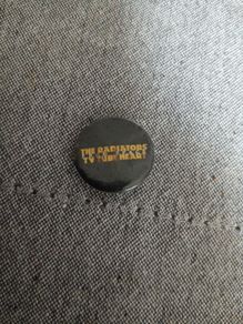 The Radiators from Space "TV Tube Heart"  Promo pin