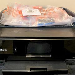 Canon TS8350a scanner includes extra set of ink cartridges