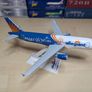 Allegiant 1:200 scale model airplane, Airbus A320 aircraft, NEW Image 2