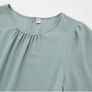 Uniqlo Rayon Georgette Volume 3/4 Sleeved Flared Dress Image 3