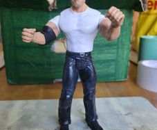 Scott Hall wrestling action figure white shirt loose