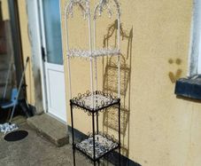 Wrought Iron Plant Stand