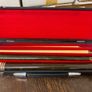 Cue Stick 4 Piece Cue Stick By  Airborne With Case Wont Lock Image 3