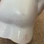 white ceramic "Air Head" planter Image 3