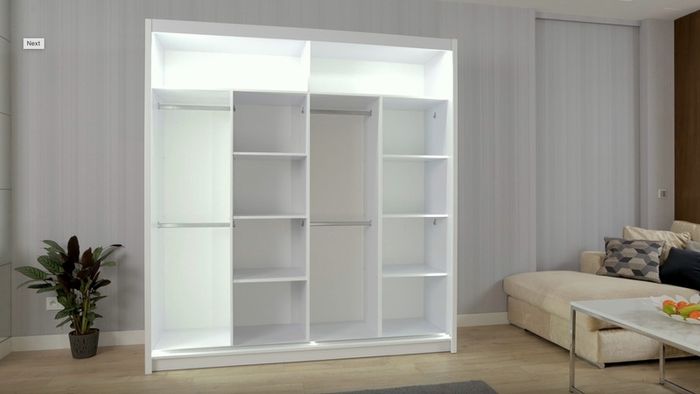 Wardrobe LUX 200cm