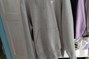 Nike grey y2k hoodie XL