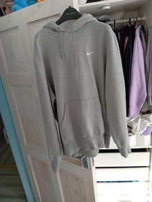 Nike grey y2k hoodie XL