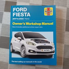 Ford Fiesta Petrol (2017-2023) Haynes Repair Manual