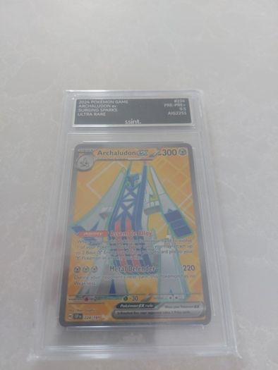 Pokemon TCG Archaludon Surging Sparks Ultra Rare Graded 9.5
