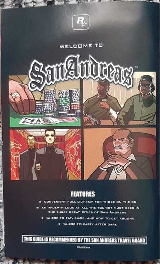 GTA San Andreas (PC DVD-ROM) Complete with Map, Poster & Manual