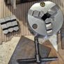 BISON-BIAL CT-100B Precision Lathe Chuck 100mm 3-Jaw Self-Centering New NOS. Image 8