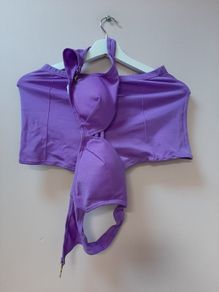 Genuine 70's vintage shorts and bikini top