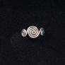 Sterling Silver Celtic Swirl Ring Image 2