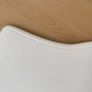 Headboard scalloped edge solid beech wood painted finish Image 2